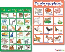 Εκπαιδευτική αφίσα 50χ70 εκ  Διακοσμητικά Τοίχου Παιδικού Δωματίου