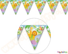 Σημαιάκια διακοσμητικά "άγρια ζώα" 36 εκ  Διακοσμητικά Τοίχου Παιδικού Δωματίου