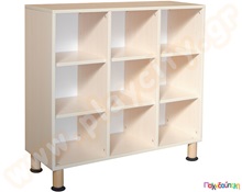 Ραφιέρα με 9 ράφια με πόδια  Ραφιέρες - Συρταριέρες