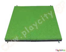 Ελαστικό δάπεδο ασφαλείας EPDM 3 εκ. πράσινο  Δάπεδα Ασφαλείας Παιδικής Χαράς