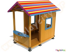 Σπιτάκι παιχνιδιού με θέμα "το μαγαζάκι"  Ξύλινα Κέντρα Παιδικής Χαράς