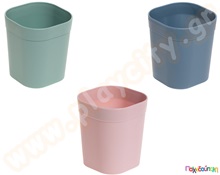 Καλαθάκι-ποτηράκι χρωματιστό 0,39l σετ 3τμχ  Συστήματα Αποθήκευσης - Παιχνιδόκουτα