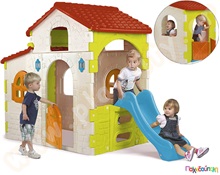 Γιγάντια εξοχική κατοικία με τσουλήθρα  Παιδικά Σπιτάκια - Κάστρα