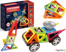 Μαγνητικά τουβλάκια κατασκευών MagFormers Space Wow 22 τεμαχίων  Μαγνητικά Παιχνίδια Κατασκευών