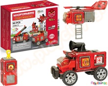 Μαγνητικά τουβλάκια κατασκευών MagFormers Amazing Rescue Set  Μαγνητικά Παιχνίδια Κατασκευών