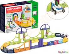 Μαγνητικά τουβλάκια κατασκευών MagFormers Sky Track Play 44 τεμαχίων  Μαγνητικά Παιχνίδια Κατασκευών