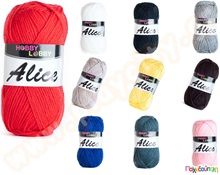 Μαλλί πλεξίματος 50 γρ. 133 μέτρα  Ξύλινοι Παιδικοί Αργαλειοί