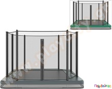 Τραμπολίνο Orbit InGround 305x183 εκ. με ολόκληρο δίχτυ  Παιδικά Τραμπολίνο