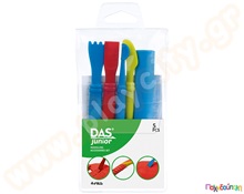 Εργαλεία πηλού πλαστικά 5 τεμάχια σε μπλίστερ  Εργαλεία Πλαστελίνης και Πηλού