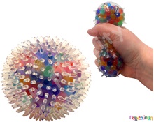 Μπάλα αντιστρές με υφή (με εσωτερικές μπάλες)  Εξοπλισμός Εργοθεραπείας - Φυσιοθεραπείας