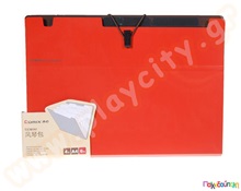 Βαλιτσάκι αρχειοθέτησης 6 θέσεων πορτοκαλί Α4  Εξοπλισμός - Διάφορα