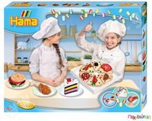 Σετ κατασκευών σνακ 4000 τμχ. χάντρες 5 χιλ.  Πλαστικά Παιχνίδια Κατασκευών με Χάντρες Midi HAMA