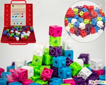 Κυβάκια αρίθμησης και κατασκευών 50 τμχ.  Μαθηματικά - Αρίθμηση