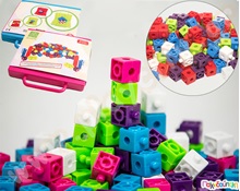 Κυβάκια αρίθμησης και κατασκευών 100 τμχ.  Μαθηματικά - Αρίθμηση