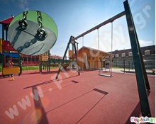 Κάθισμα κούνιας από καουτσούκ με αλυσίδες  Επαγγελματικές Κούνιες - Αμμοδόχοι