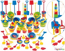 Γιγαντίαιο σετ άμμου-νερού 100 τεμαχίων  Παιχνίδια Άμμου - Παραλίας