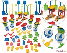 Γιγαντίαιο σετ άμμου-νερού 84 τεμαχίων  Παιχνίδια Άμμου - Παραλίας