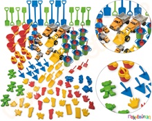 Γιγαντίαιο σετ άμμου-νερού 129 τεμαχίων  Παιχνίδια Άμμου - Παραλίας