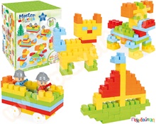 Τουβλάκια Master σε παιχνιδόκουτο 260 τμχ.  Πλαστικά Παιχνίδια Κατασκευών με Τουβλάκια