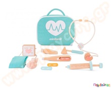 Βαλιτσάκι γιατρού με εργαλεία  Παιδικά Μαγαζάκια - Πάγκοι Εργασίας