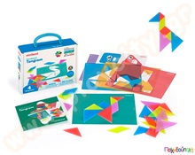 Ημιδιάφανο τάνγκραμ  Εκπαιδευτικά Παιχνίδια με Σχήματα - Μεγέθη - Χρώματα