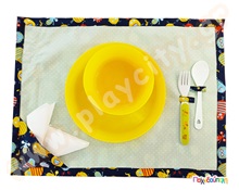 Παιδικό σουπλά φαγητού "Τερατάκια"  Προϊόντα Προστασίας Covid-19