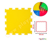 Δάπεδο ασφαλείας EVA κίτρινο εσωτερικού χώρου - Tatami  Δάπεδα Ασφαλείας Παιδοτόπων - Γυμναστηρίων