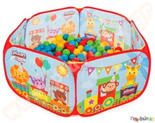 Υφασμάτινη πισίνα με μπαλάκια  Βρεφικά Παιχνίδια