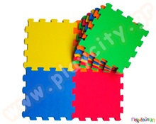 Ελαστικές πλάκες EVA μονόχρωμες  Δάπεδα Ασφαλείας Παιδικού Δωματίου