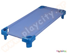 Κρεβατάκι στοιβαζόμενο χωρίς ρόδες  Παιδικά Κρεβατάκια Νηπιαγωγείων