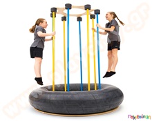 Ρόδα αναπήδησης  Παιδικά Τραμπολίνο