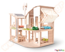 Οικολογικό κουκλόσπιτο (εξοπλισμένο)  Κουκλόσπιτα και Αξεσουάρ