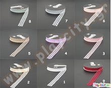 Δαντέλα 2,5 εκ. 35 μ.  Διακοσμητικές Κορδέλες