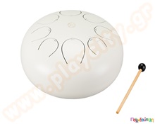 Μεταλλικό τύμπανο με οχτώ διαφορετικούς ήχους  Ταμπουρίνα - Ντέφια - Πιατίνια