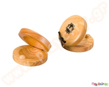 Καστανιέτα ξύλινη δακτύλων  Μαράκες - Καστανιέτες