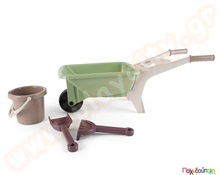 Καρότσι κηπουρού με σετ εργαλείων  Παιχνίδια Άμμου - Παραλίας