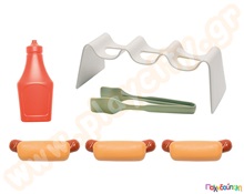 Σετ πικνικ hotdog 9 τεμαχίων  Παιδικά Κουζινικά