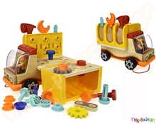 Φορτηγό-Πάγκος εργασίας μηχανικού  Άθραυστα Παιδικά Οχήματα