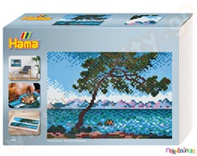 Σετ τέχνης πίνακας Κλοντ Μονέ 10000 χάντρες 5 mm  Πλαστικά Παιχνίδια Κατασκευών με Χάντρες Midi HAMA