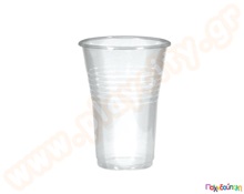 Ποτήρια πλαστικά διαφανή 250 ml 50 τμχ.  Διάφορα Διακοσμητικά Υλικά