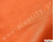 Σεντόνι βαμβακερό πορτοκαλί ράντσου  Προίκα Μωρού-Βρεφικά Είδη