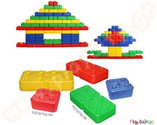 Γιγαντότουβλα 36 τμχ.  Επιδαπέδια Παιχνίδια