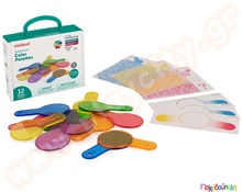 Ημιδιάφανες παλέτες χρωμάτων  Εκπαιδευτικά Παιχνίδια με Σχήματα - Μεγέθη - Χρώματα