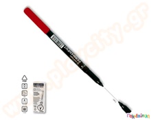 Μαρκαδοράκι λεπτό κόκκινο 1 χιλ.  Αναλώσιμα