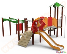 Κέντρο παιδικής χαράς "Τόμεκ"  Ξύλινα Κέντρα Παιδικής Χαράς