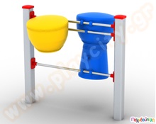 Διαδραστικό σετ με τύμπανα  Μεταλλικά Κέντρα Παιδικής Χαράς