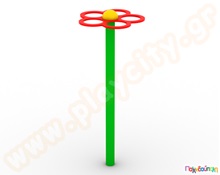 Μπασκέτα ευστοχίας λουλούδι  Μεταλλικά Κέντρα Παιδικής Χαράς