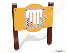 Διαδραστικό πάνελ Trictrac  Ξύλινα Κέντρα Παιδικής Χαράς