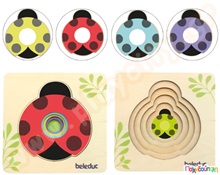 Παζλ επιπέδων πασχαλίτσα  Ξύλινα Εκπαιδευτικά Παζλς Επιπέδων