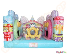 Φουσκωτό Παιχνίδι Χαρούμενος μονόκερος (με 1 blower)  Φουσκωτά Τραμπολίνο